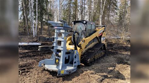 skid steer feller attachment|fbs752 feller buncher.